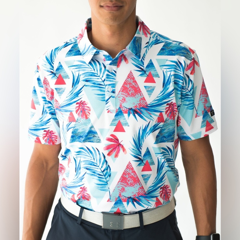 Yatta Golf Mens Tropical shirt